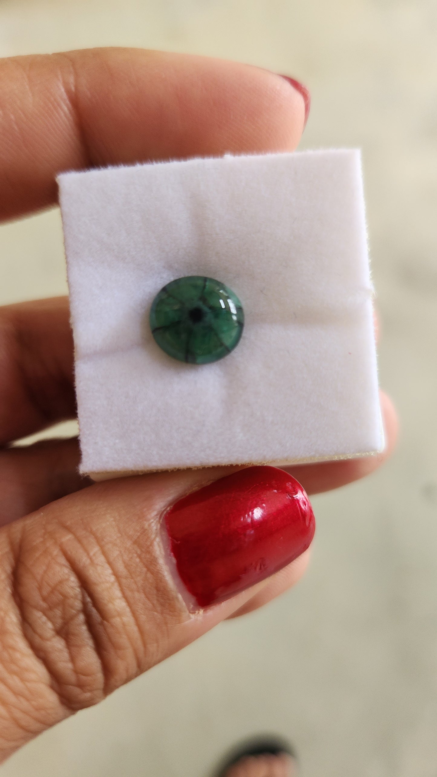 Trapiche of emerald