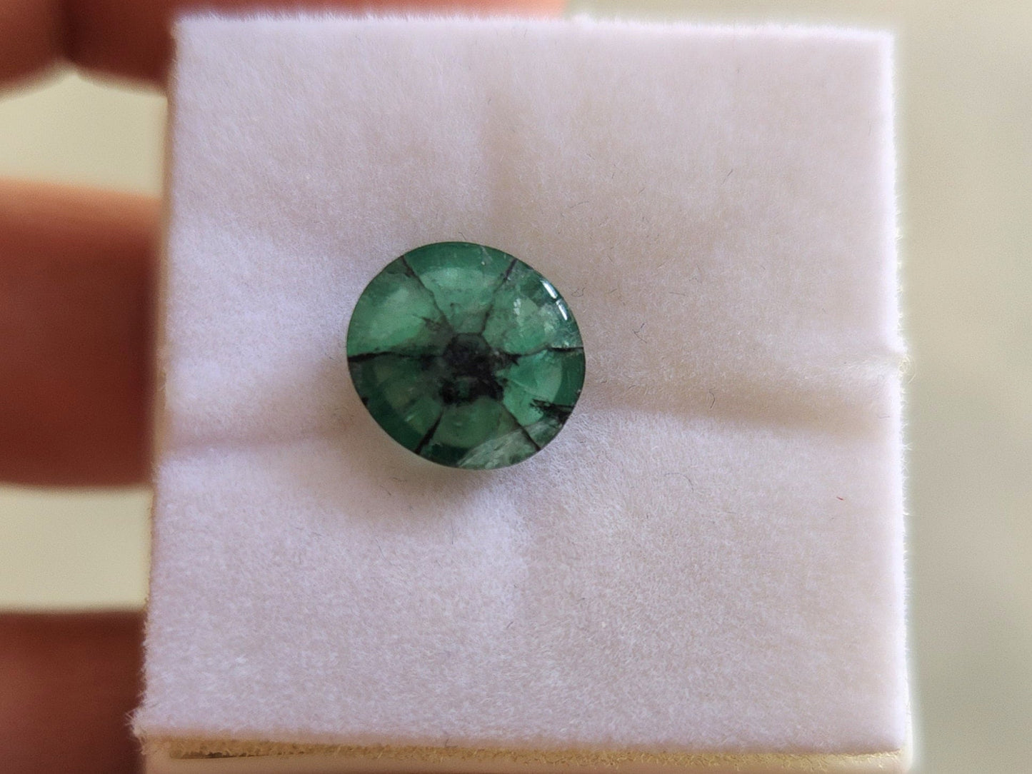 Esmeralda Trapiche Colombiana 2.62ct - Gema Rara Premium Muzo