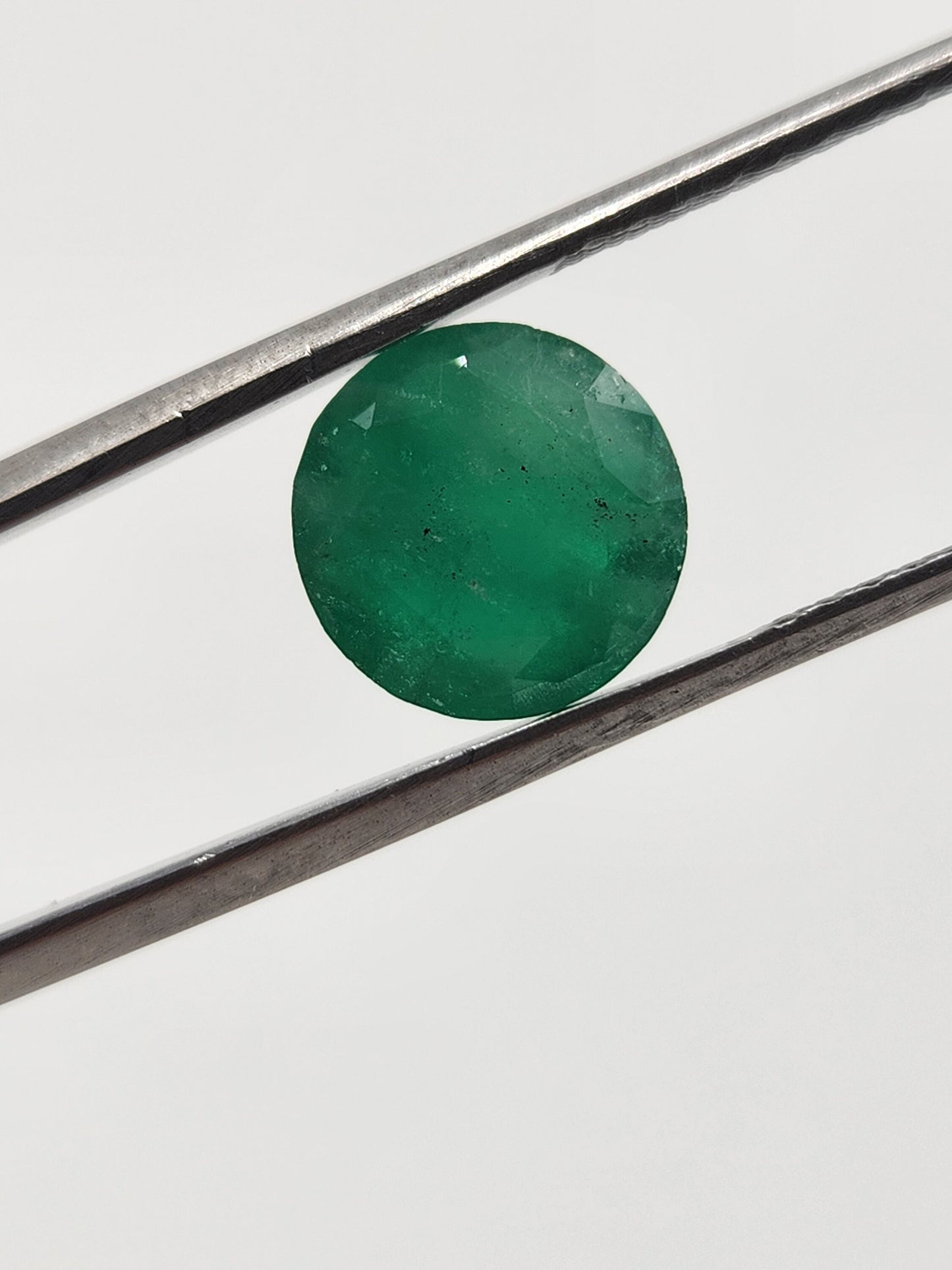 Colombian Natural Emerald,Round Emerald, May birthstone, Emerald jewelry, jewelry design, natural gems, gift, love green, loose emerald