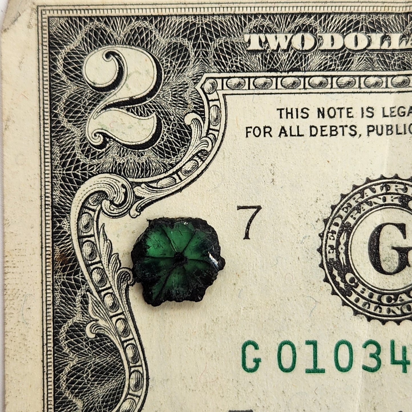 Esmeralda Trapiche Colombiana 1.97ct - Gema Rara Premium Muzo