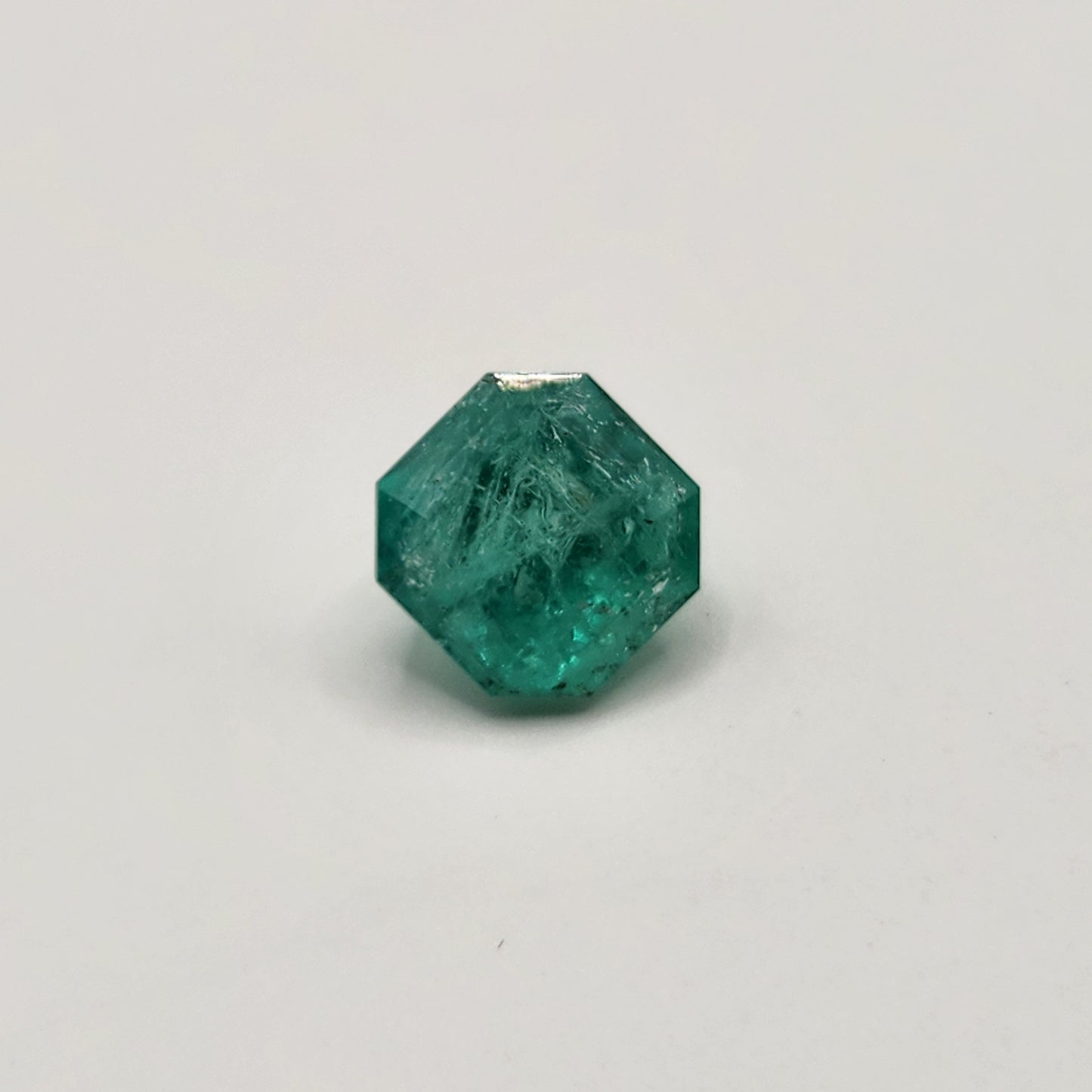 Esmeralda Colombiana, emerald cut 3.20ct - Piedra de mayo, Muzo