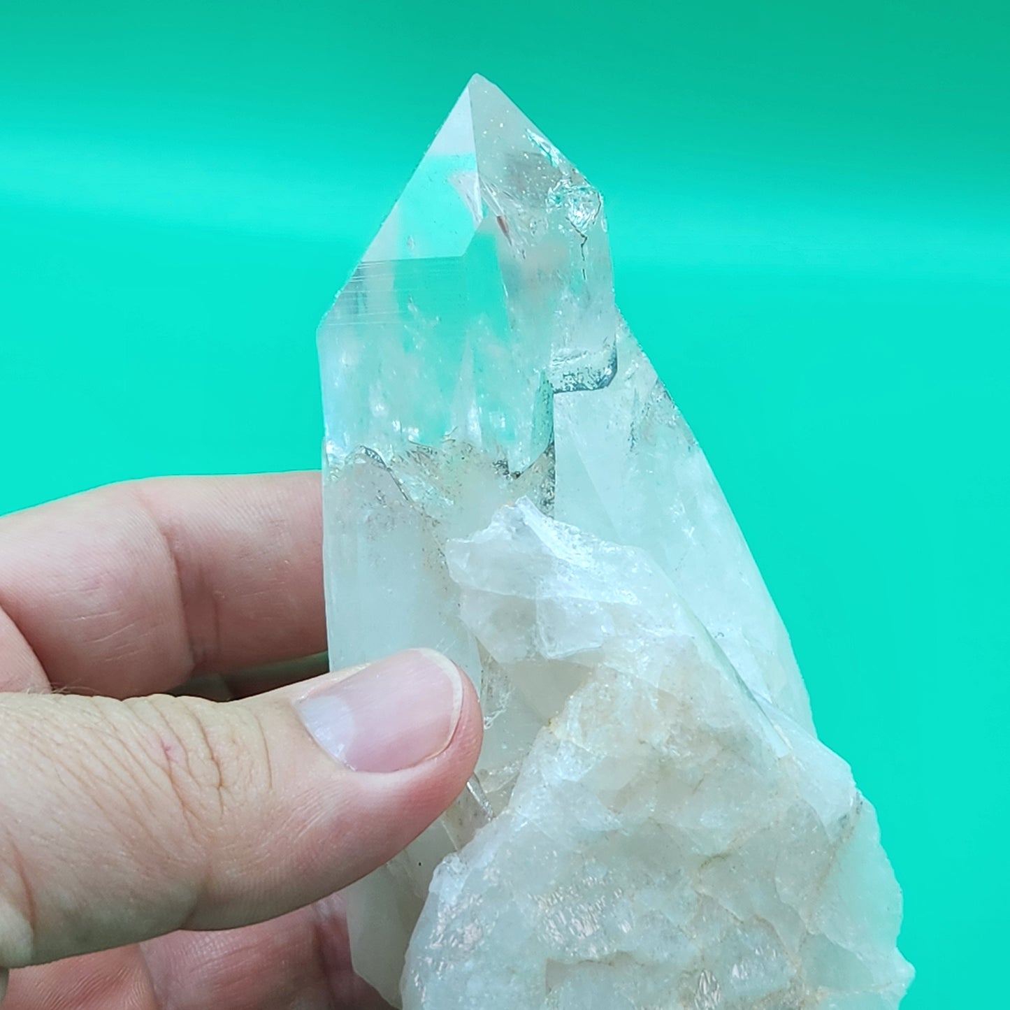 Lemurian quartz from Colombia 301 grm special for meditation, natural quartz, crystal healing, clear quartz wand, cluster quartz, cluster