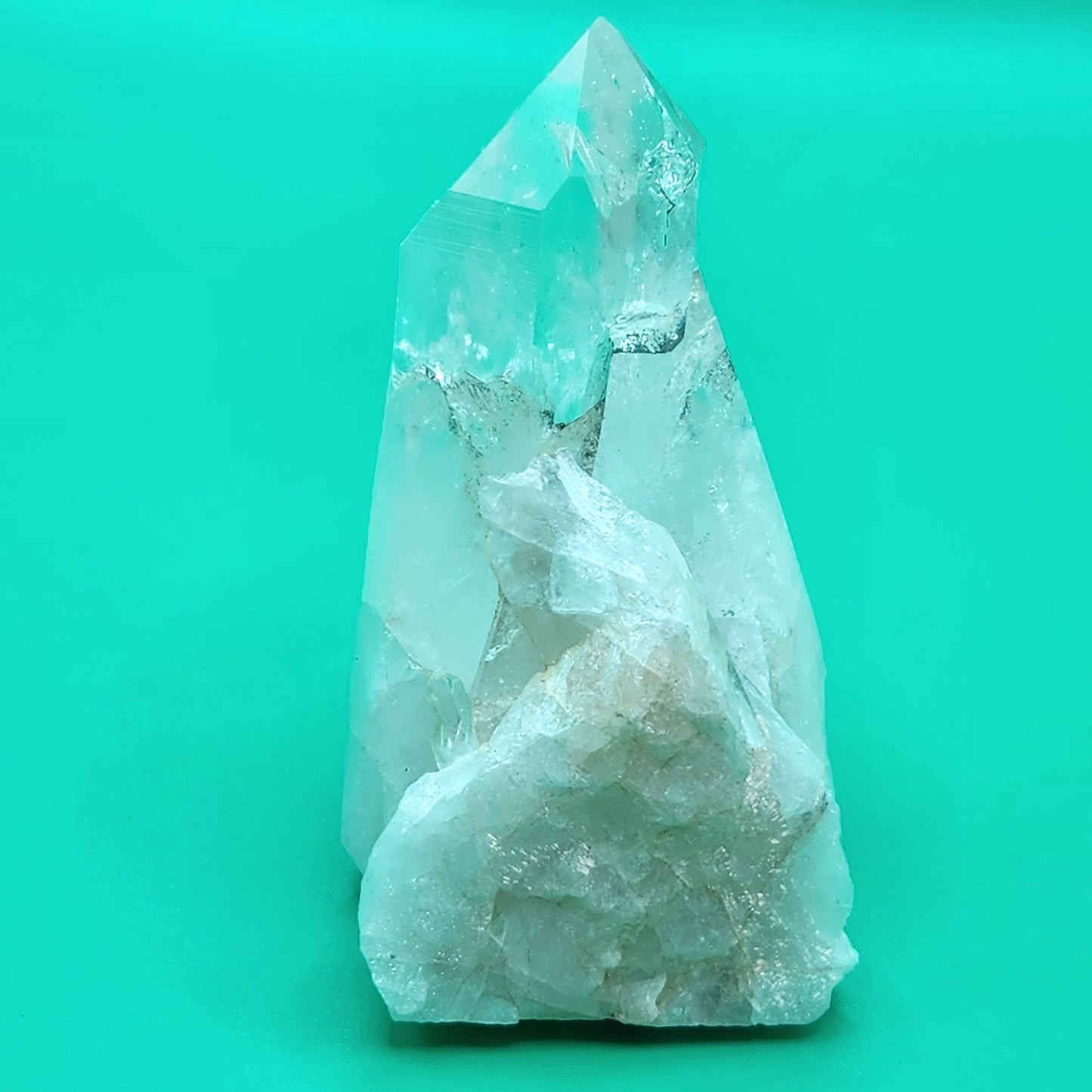 Lemurian quartz from Colombia 301 grm special for meditation, natural quartz, crystal healing, clear quartz wand, cluster quartz, cluster