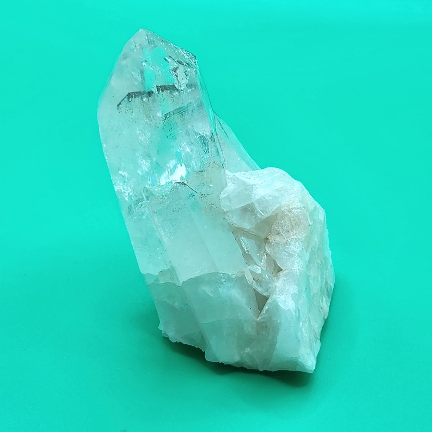 Lemurian quartz from Colombia 301 grm special for meditation, natural quartz, crystal healing, clear quartz wand, cluster quartz, cluster