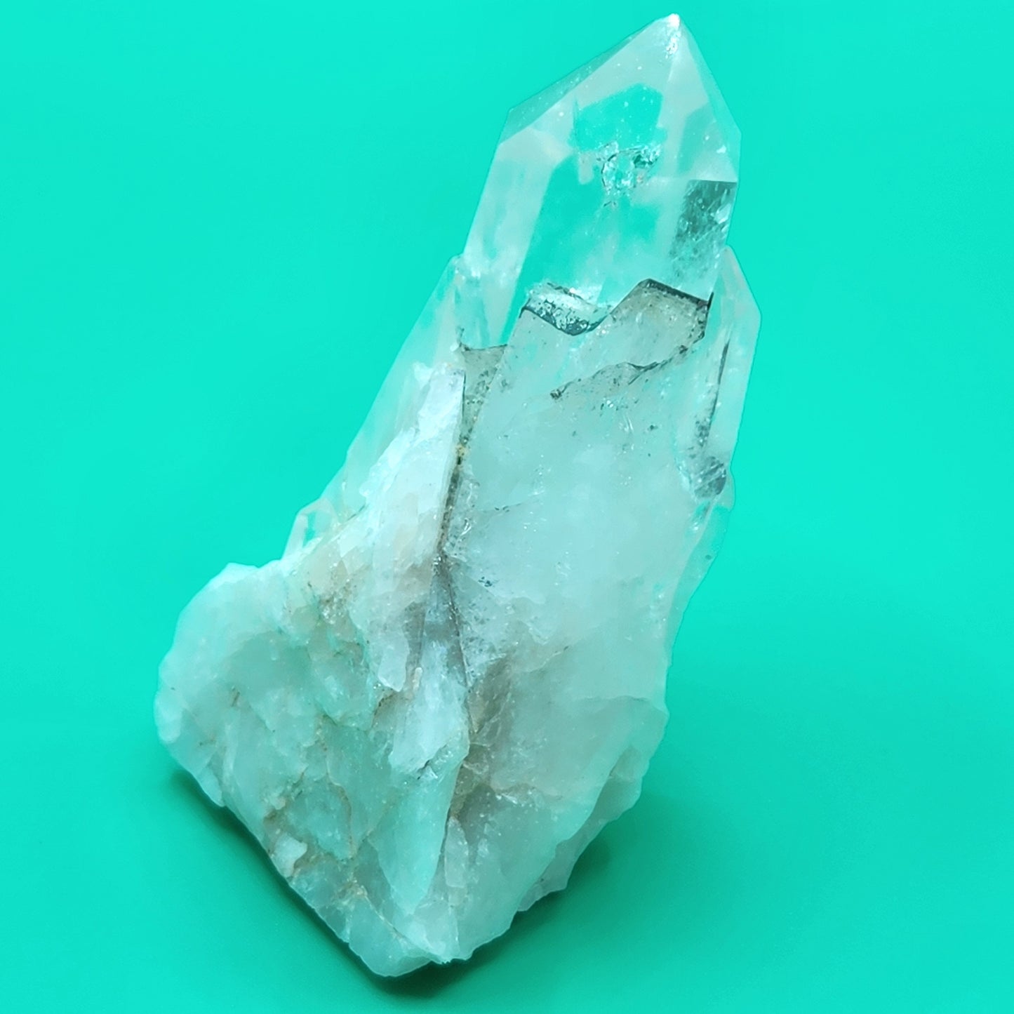 Lemurian quartz from Colombia 301 grm special for meditation, natural quartz, crystal healing, clear quartz wand, cluster quartz, cluster