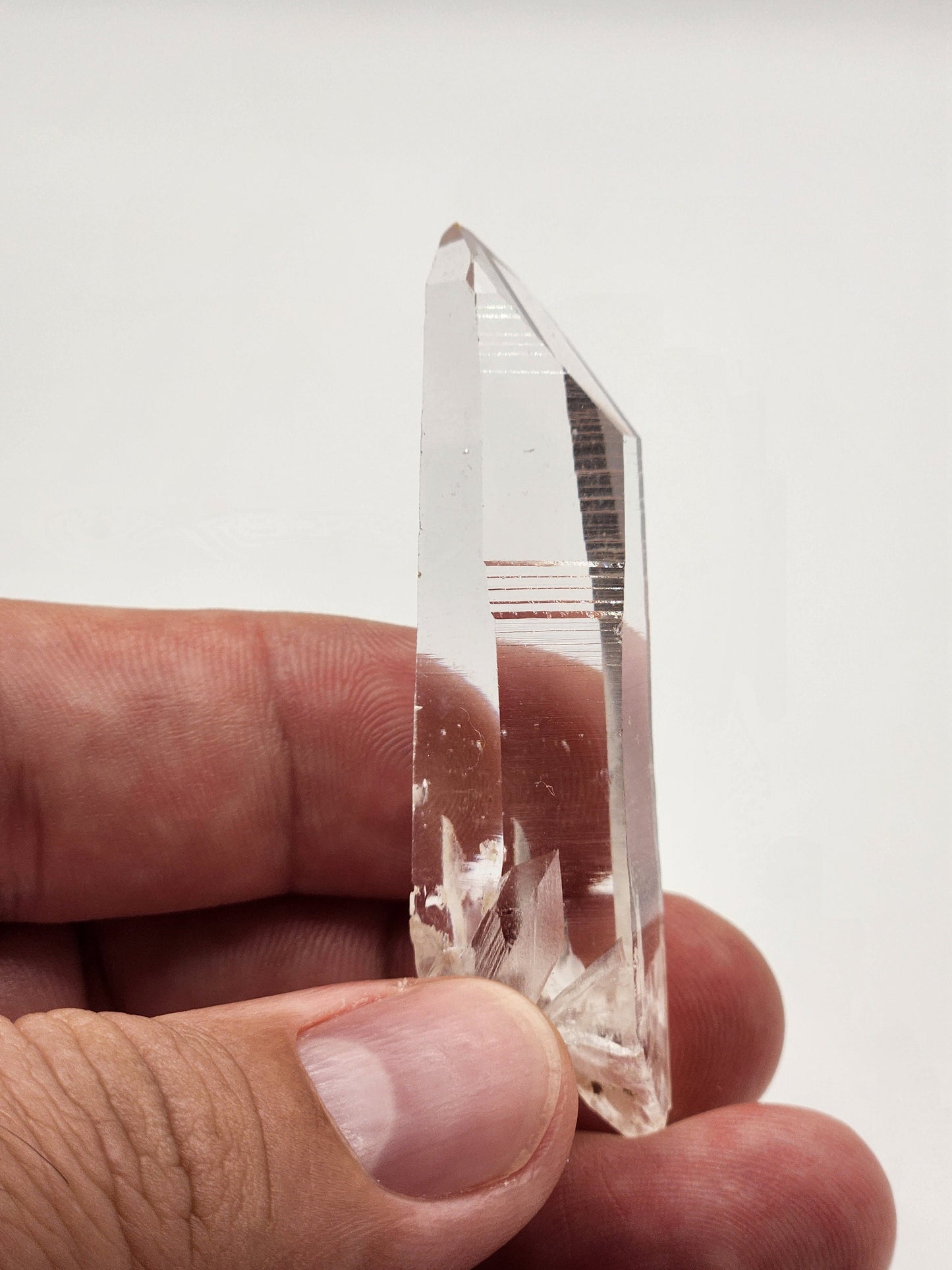Lemurian quartz from Colombia 24 grm special for meditation, natural quartz, crystal healing, clear quartz wand, quartz tip, natural