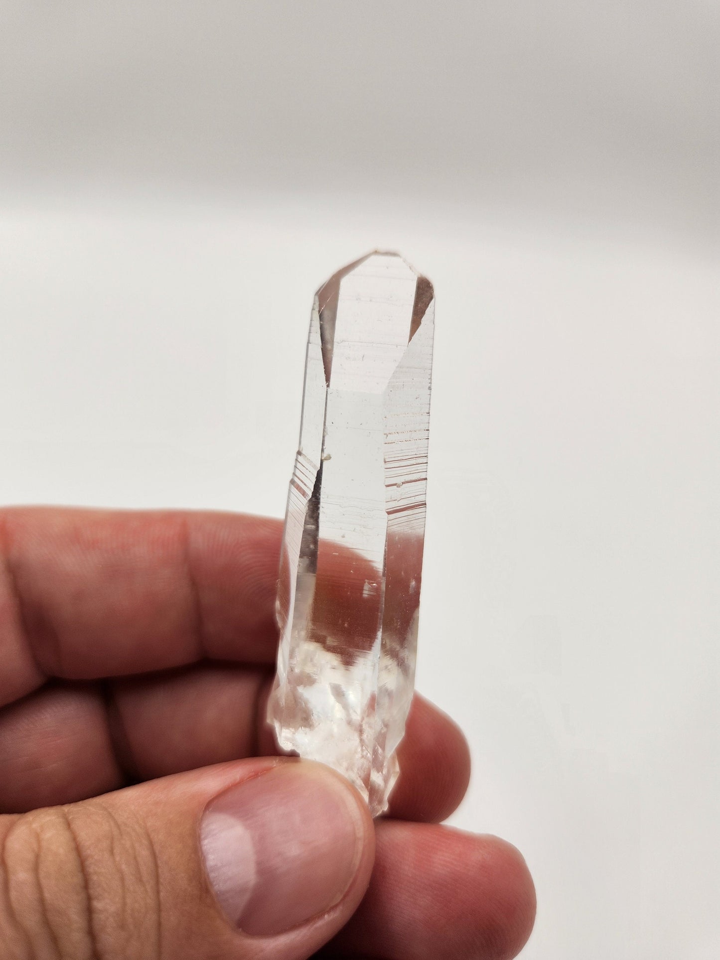Lemurian quartz from Colombia 24 grm special for meditation, natural quartz, crystal healing, clear quartz wand, quartz tip, natural