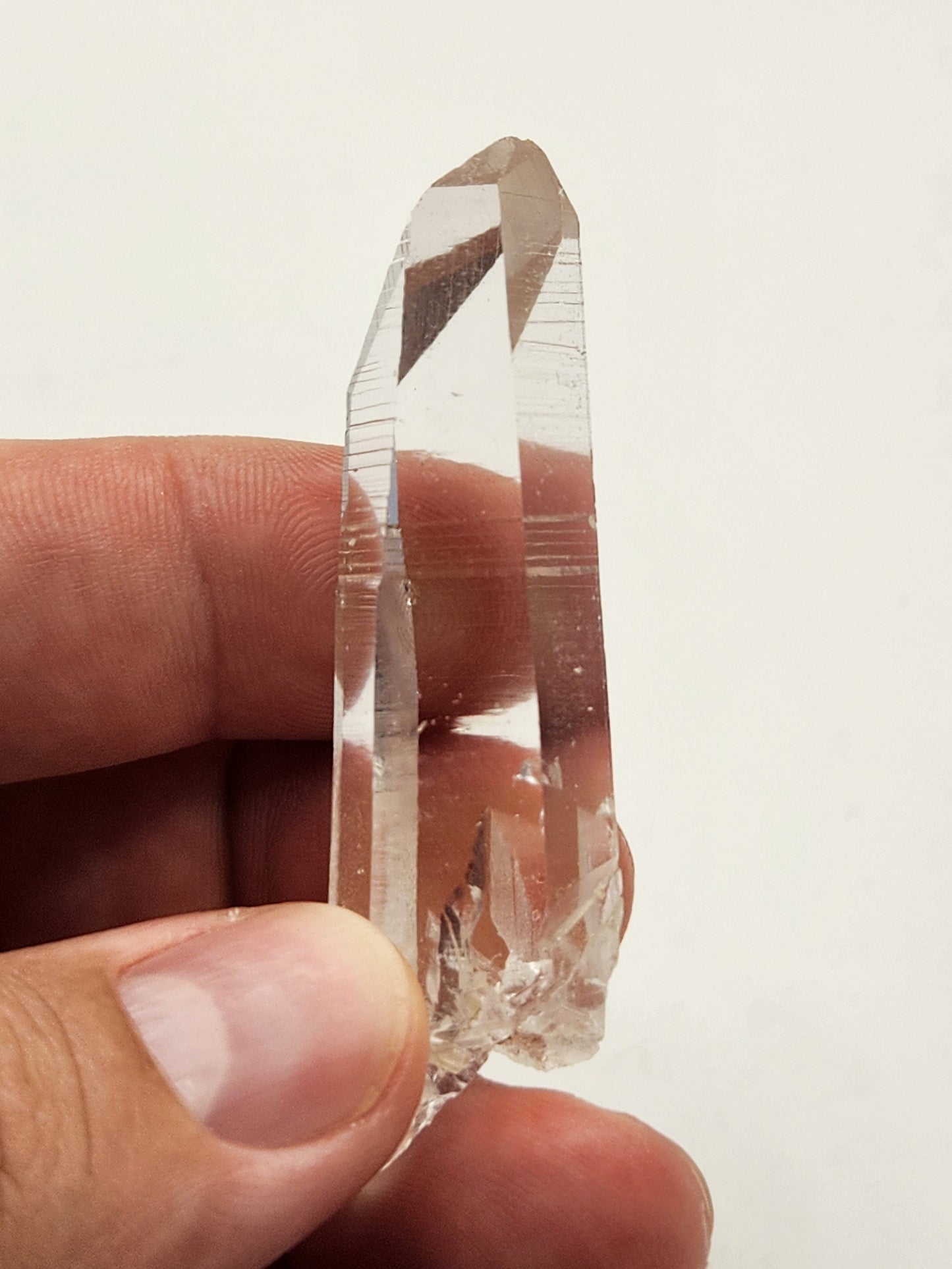 Lemurian quartz from Colombia 24 grm special for meditation, natural quartz, crystal healing, clear quartz wand, quartz tip, natural