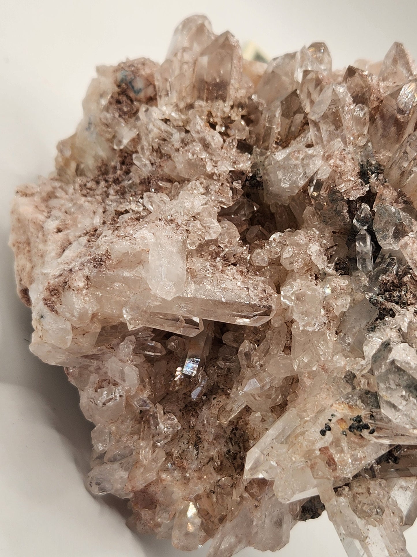Lemurian quartz from Colombia 1547 grm special for meditation, natural quartz, crystal healing, clear quartz wand, cluster quartz, cluster