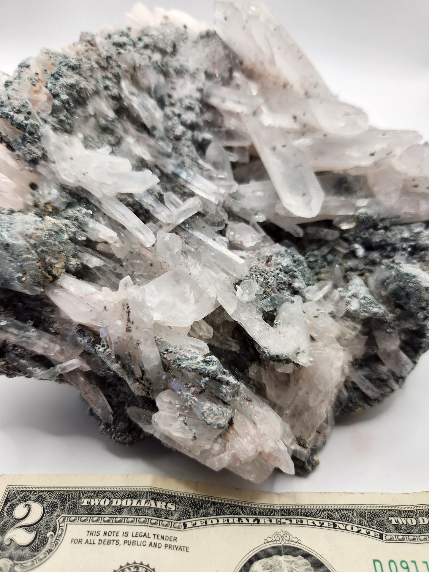 Lemurian quartz from Colombia 1461 grm special for meditation, natural quartz, crystal healing, clear quartz wand, cluster quartz, cluster