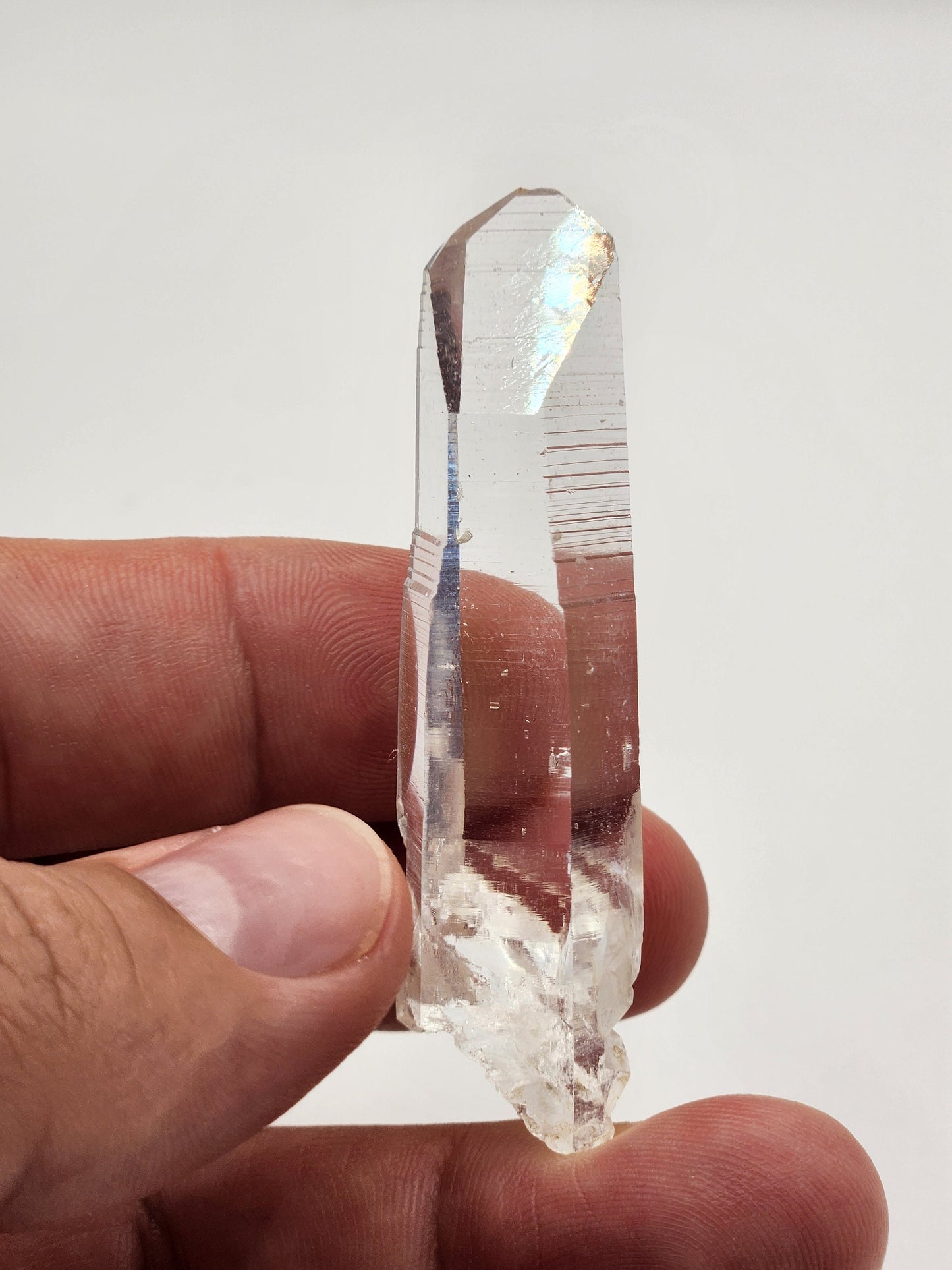 Lemurian quartz from Colombia 24 grm special for meditation, natural quartz, crystal healing, clear quartz wand, quartz tip, natural