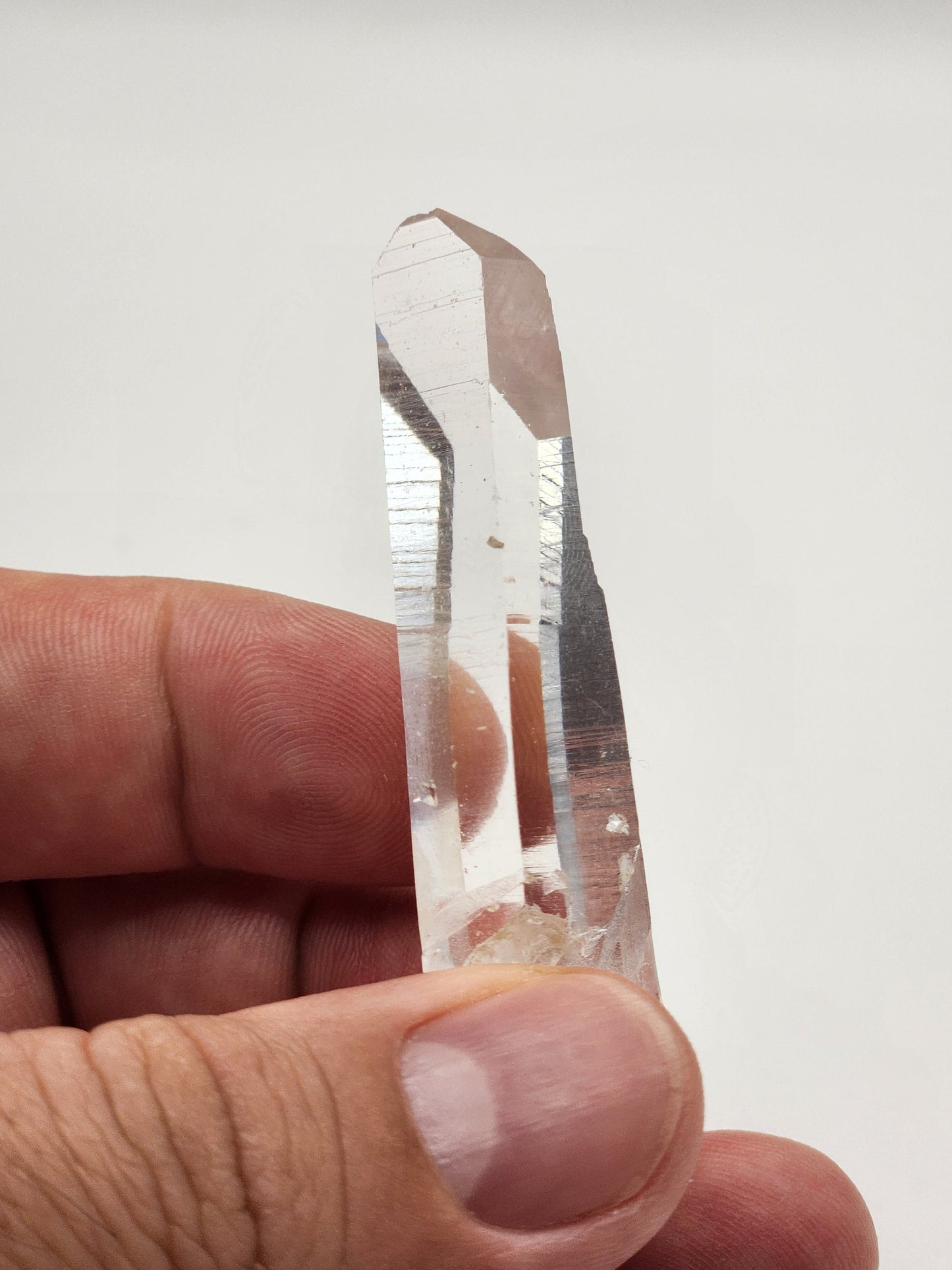 Lemurian quartz from Colombia 24 grm special for meditation, natural quartz, crystal healing, clear quartz wand, quartz tip, natural