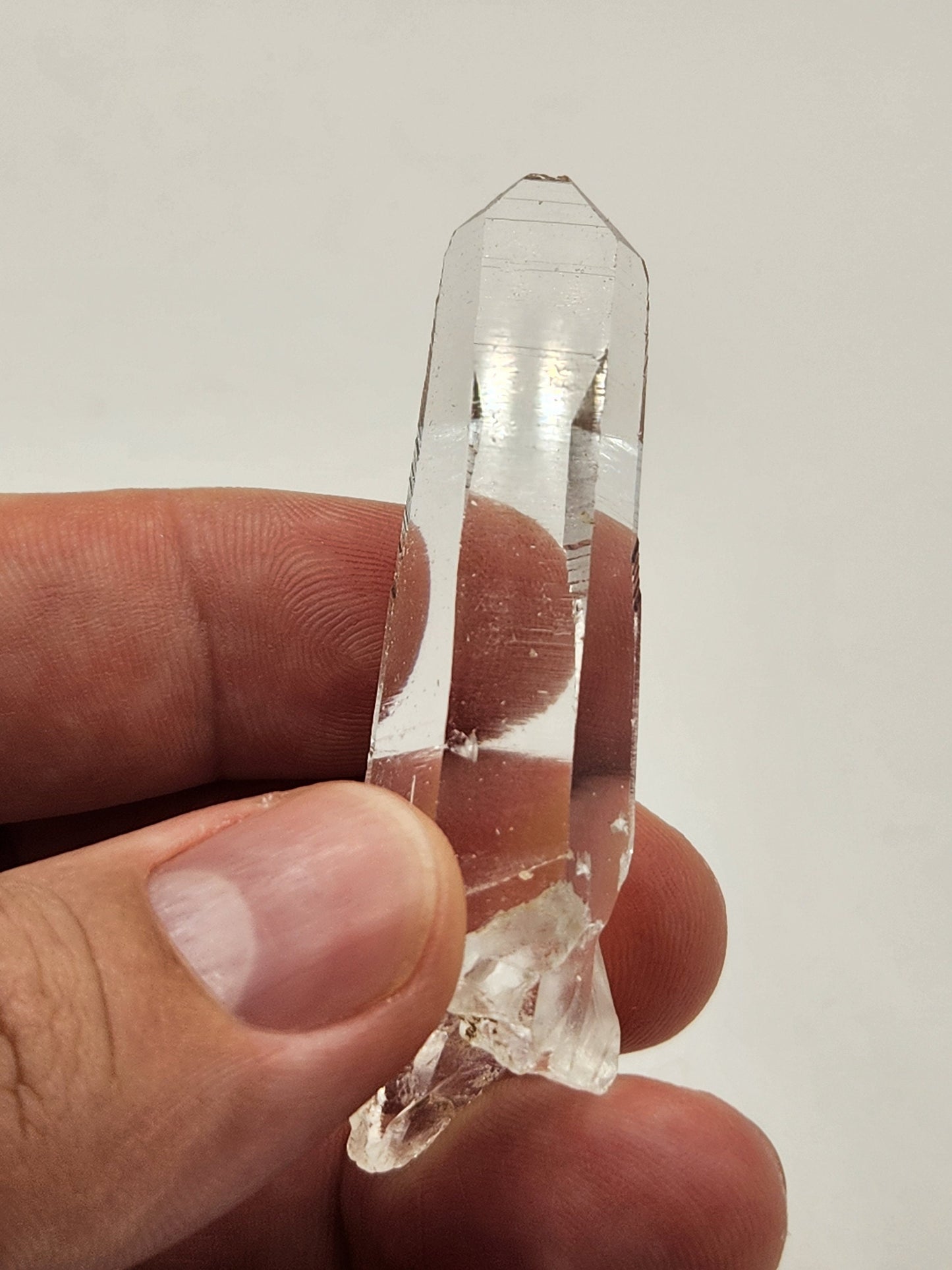 Lemurian quartz from Colombia 24 grm special for meditation, natural quartz, crystal healing, clear quartz wand, quartz tip, natural