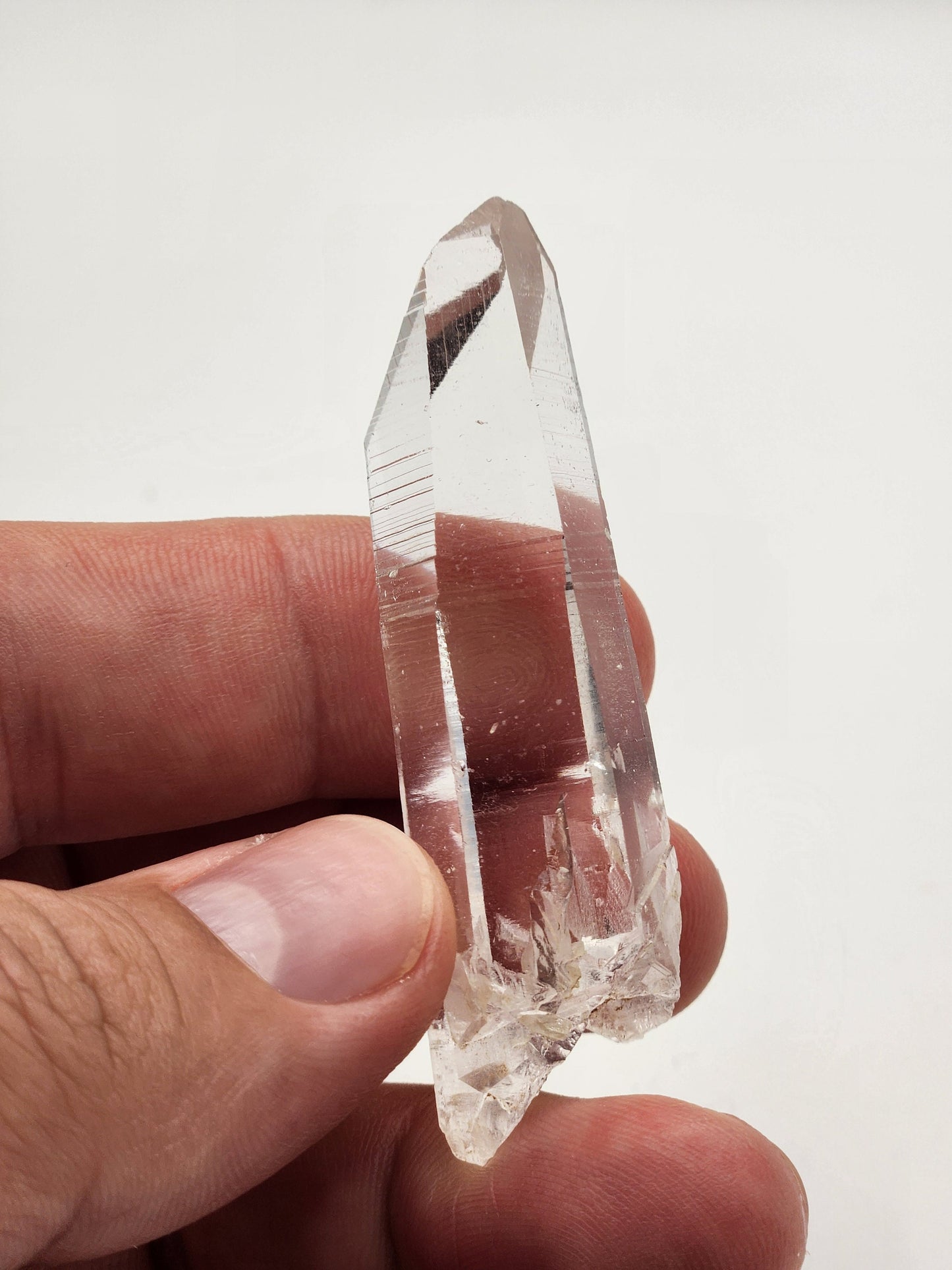 Lemurian quartz from Colombia 24 grm special for meditation, natural quartz, crystal healing, clear quartz wand, quartz tip, natural