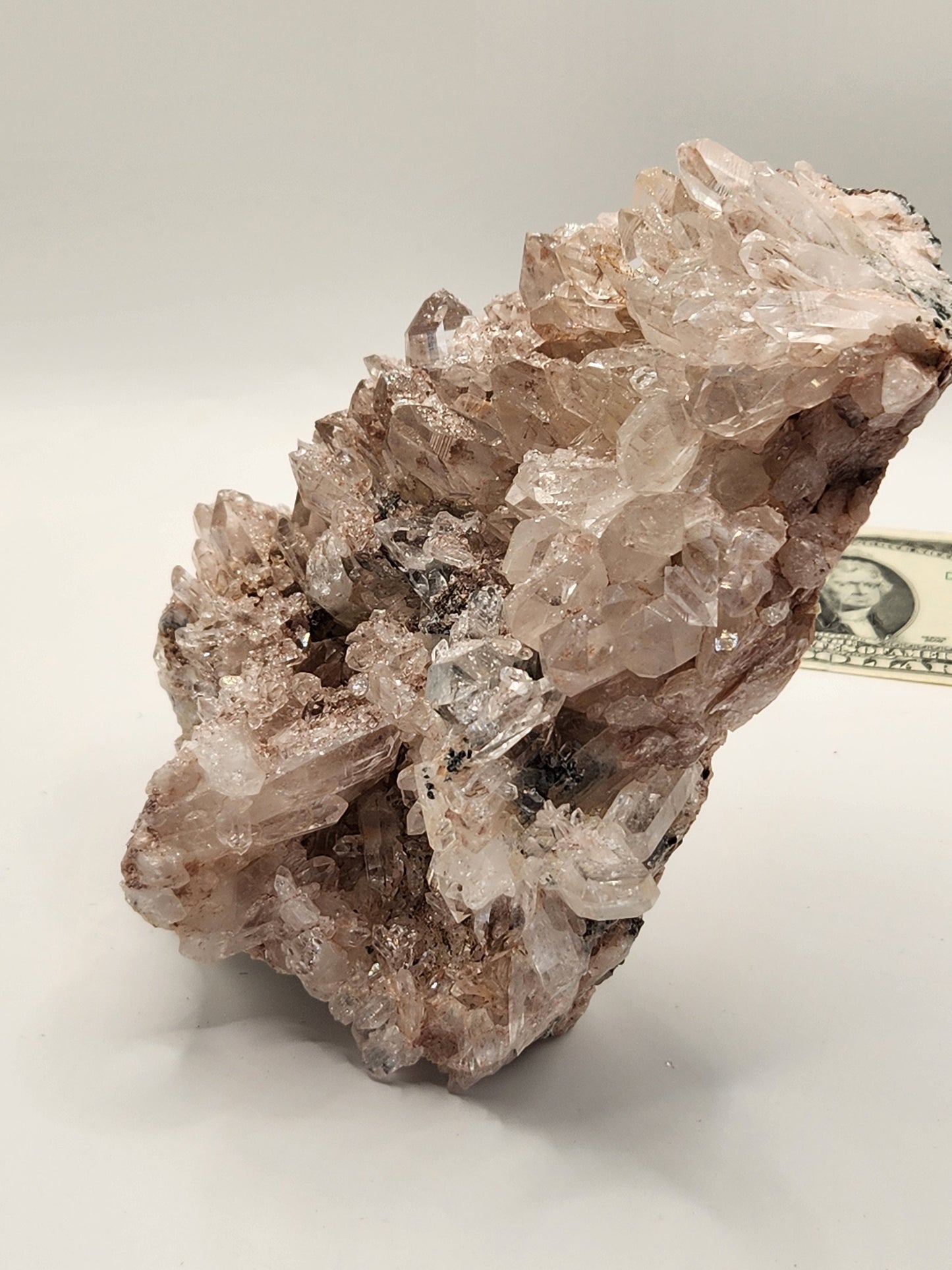 Lemurian quartz from Colombia 1547 grm special for meditation, natural quartz, crystal healing, clear quartz wand, cluster quartz, cluster