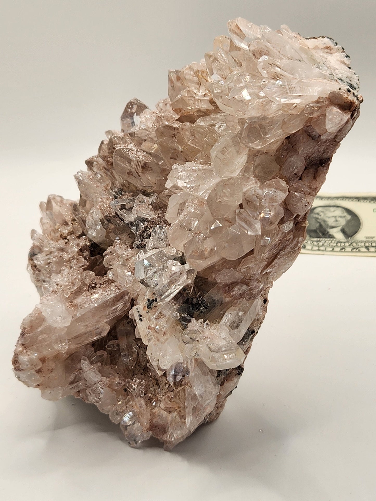 Lemurian quartz from Colombia 1547 grm special for meditation, natural quartz, crystal healing, clear quartz wand, cluster quartz, cluster