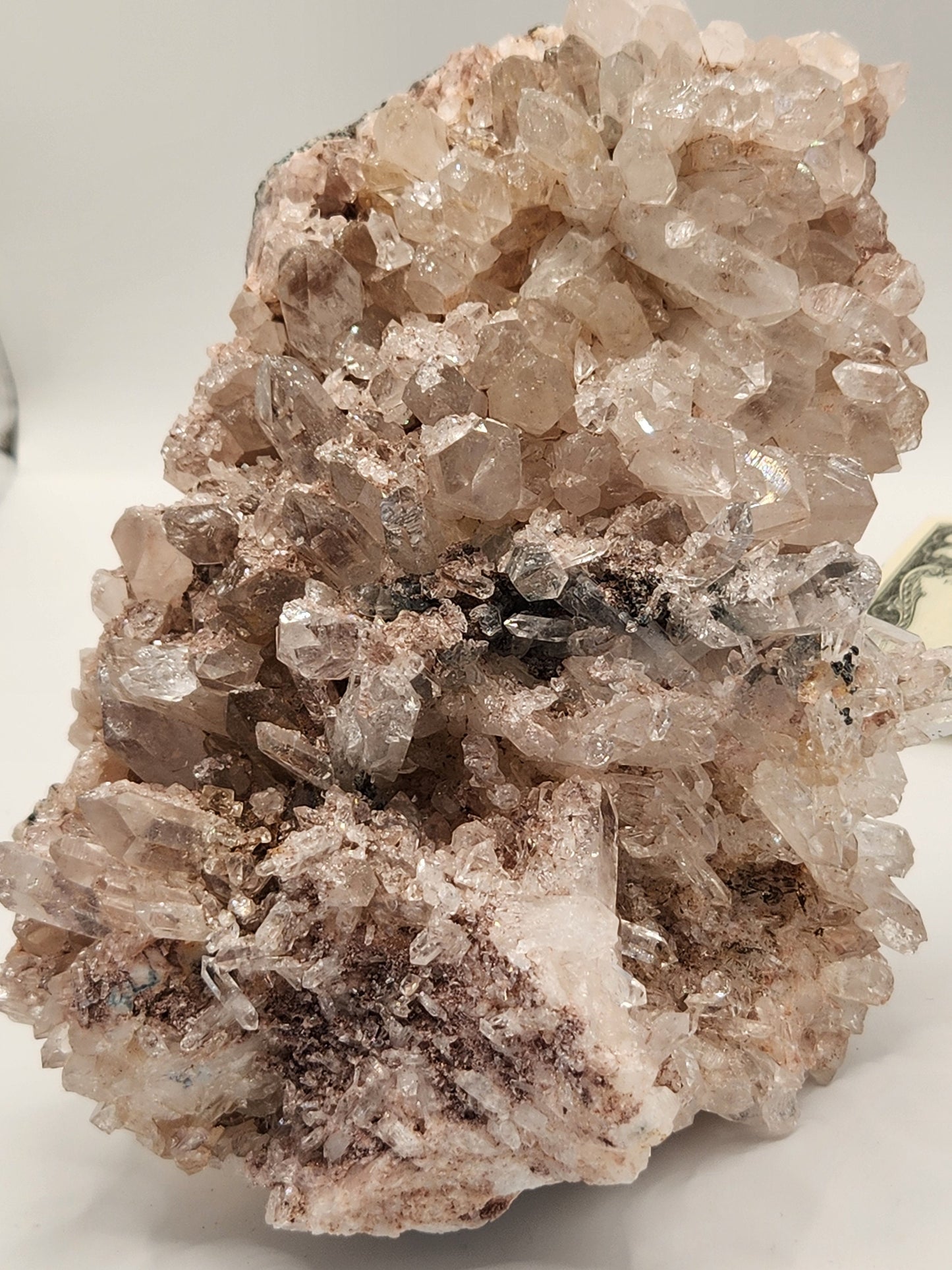 Lemurian quartz from Colombia 1547 grm special for meditation, natural quartz, crystal healing, clear quartz wand, cluster quartz, cluster
