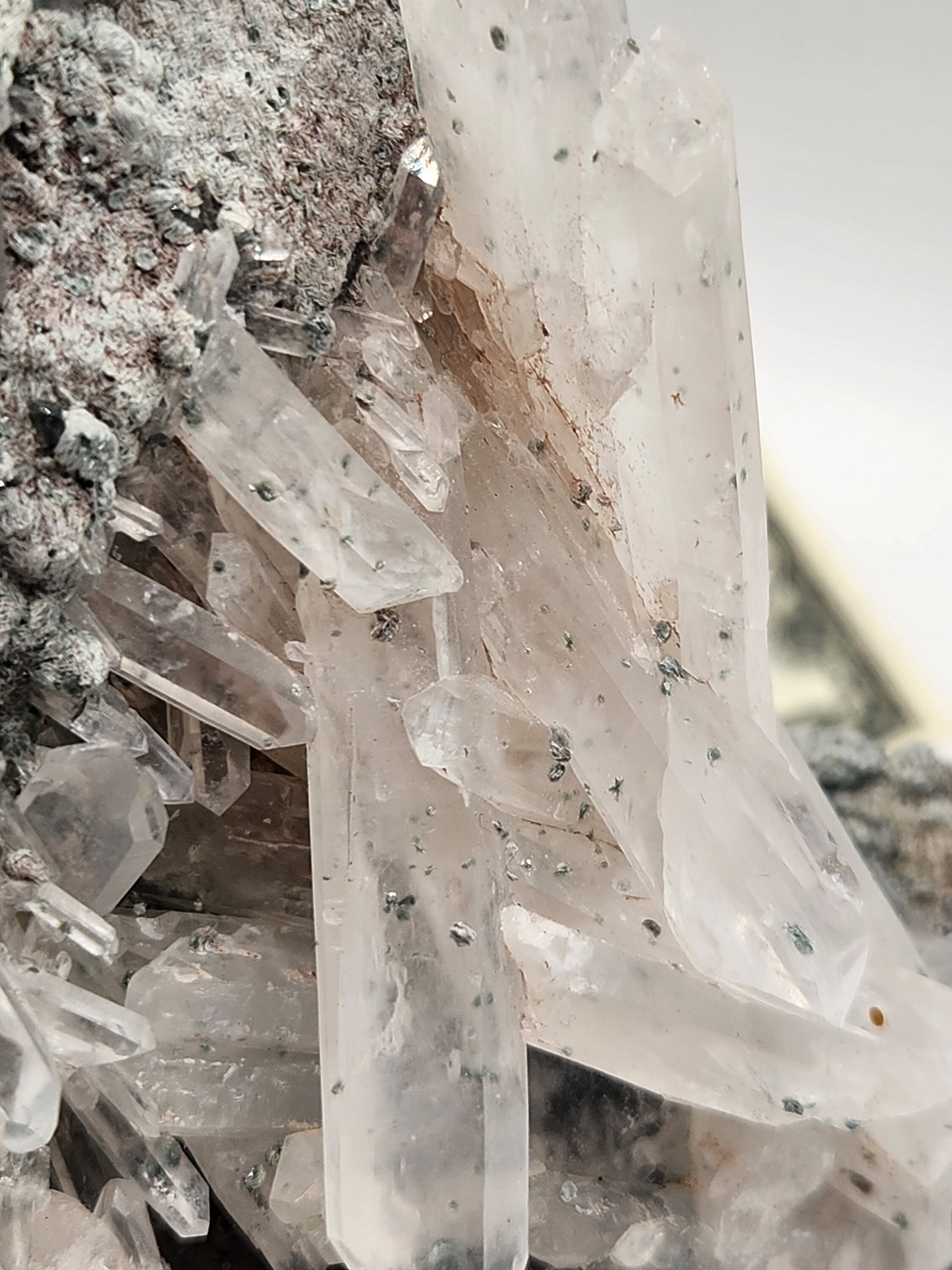 Lemurian quartz from Colombia 1461 grm special for meditation, natural quartz, crystal healing, clear quartz wand, cluster quartz, cluster