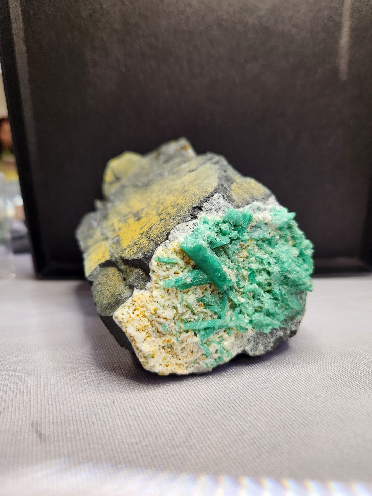 Especimen Esmeraldas Colombianas, regalo especial para coleccionistas, minerales reales, Ganga Esmeralda, Colombiana, piedra de mayo
