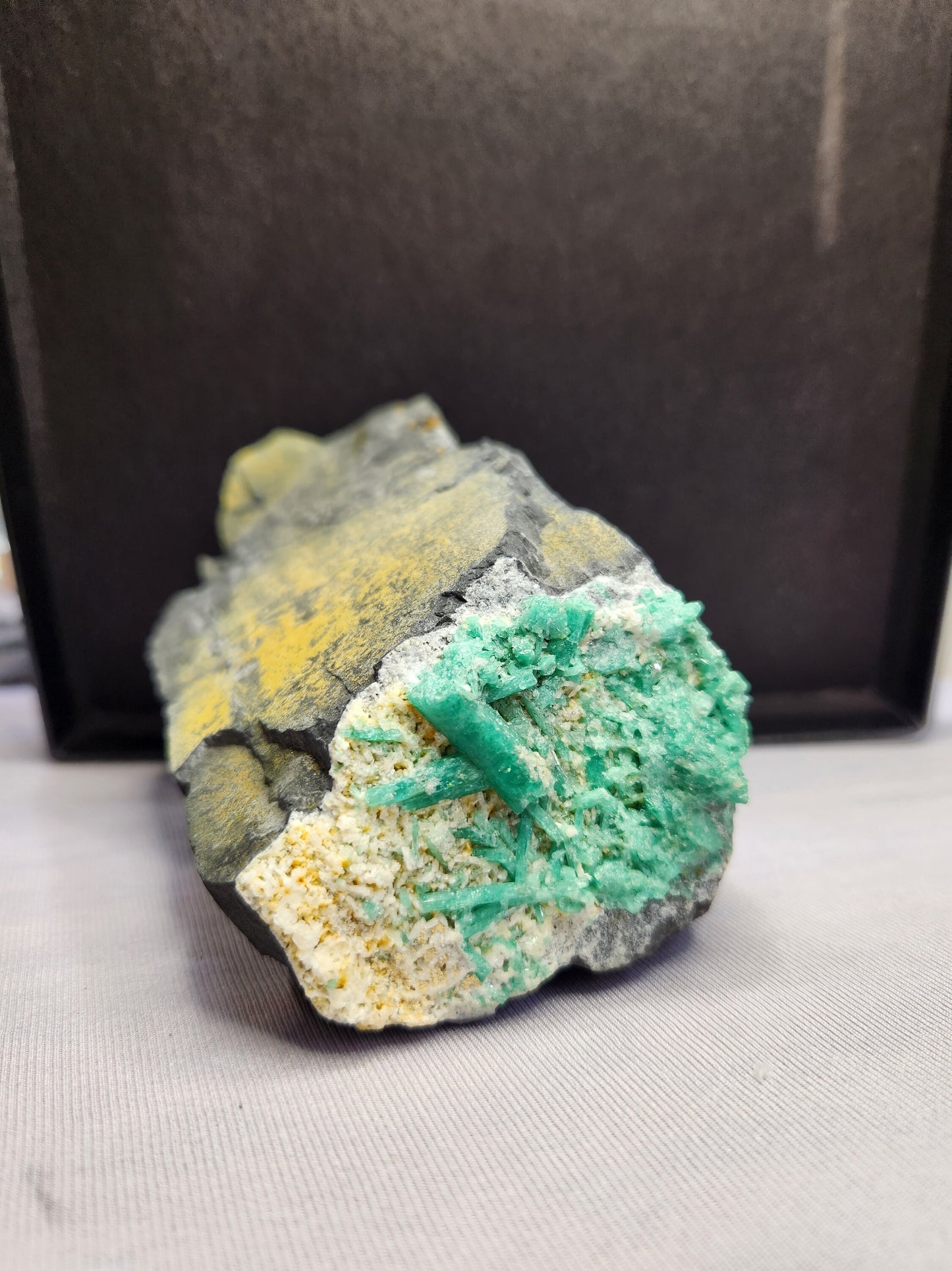 Especimen Esmeraldas Colombianas, regalo especial para coleccionistas, minerales reales, Ganga Esmeralda, Colombiana, piedra de mayo