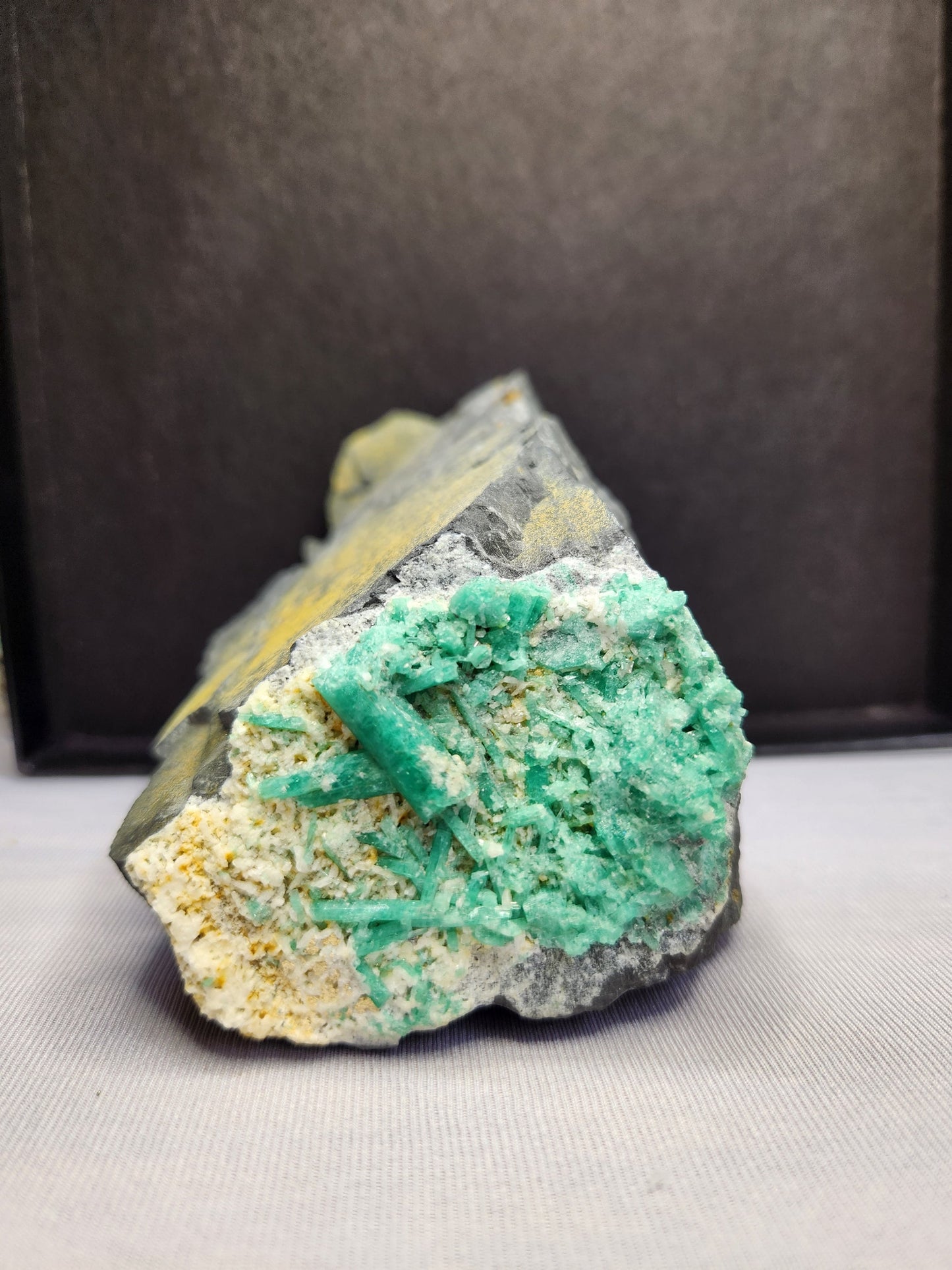 Especimen Esmeraldas Colombianas, regalo especial para coleccionistas, minerales reales, Ganga Esmeralda, Colombiana, piedra de mayo