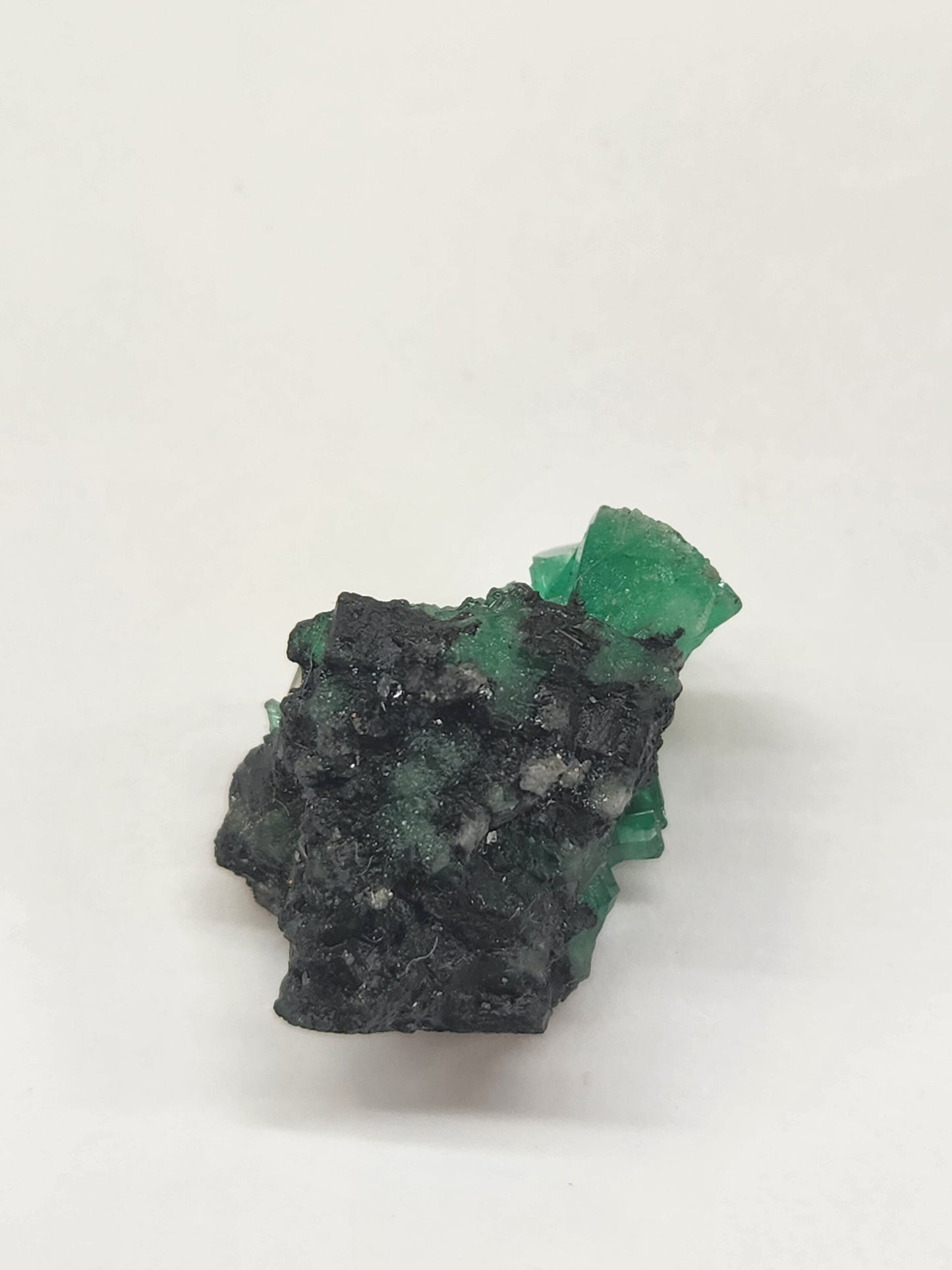 Especimen Esmeraldas Colombianas, Muzo, Cuarzo, Macla, Pirita, Natural, Ganga Esmeralda, Cristales Esmeralda, Colombia