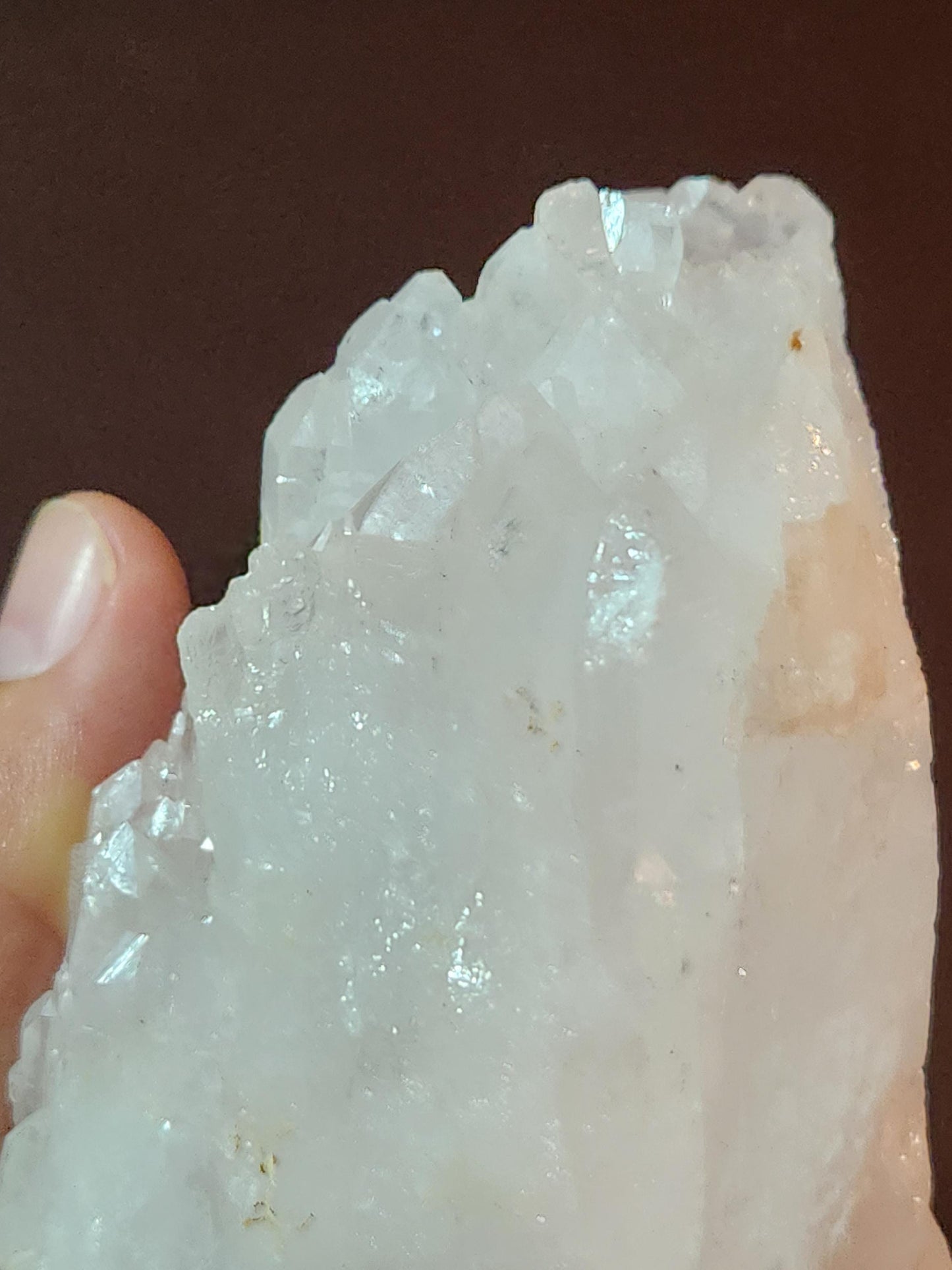 Lemurian quartz from Colombia 861 grm special for meditation, natural quartz, crystal healing, clear quartz wand, cluster quartz, cluster