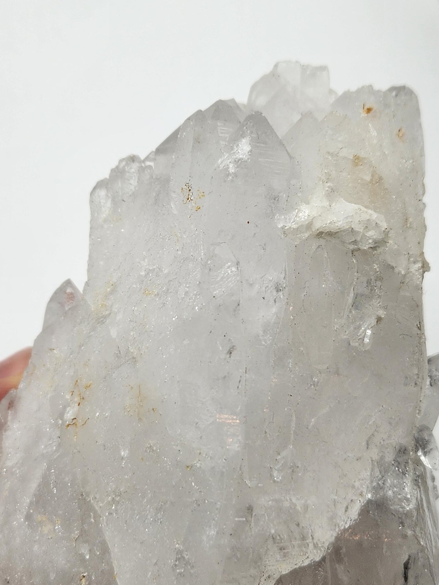 Lemurian quartz from Colombia 861 grm special for meditation, natural quartz, crystal healing, clear quartz wand, cluster quartz, cluster
