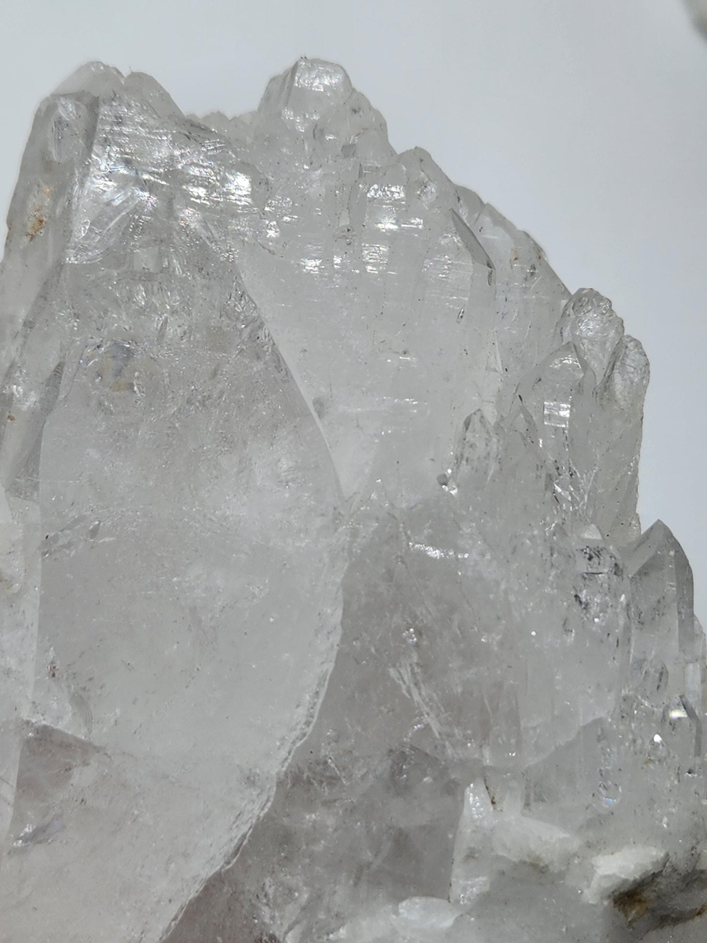 Lemurian quartz from Colombia 861 grm special for meditation, natural quartz, crystal healing, clear quartz wand, cluster quartz, cluster
