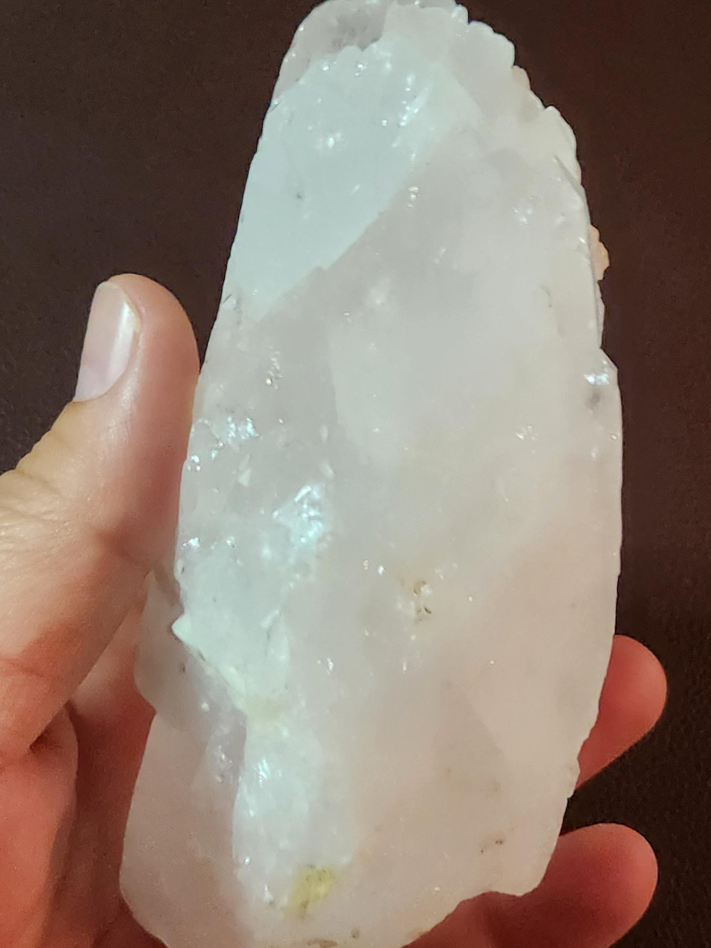 Lemurian quartz from Colombia 861 grm special for meditation, natural quartz, crystal healing, clear quartz wand, cluster quartz, cluster