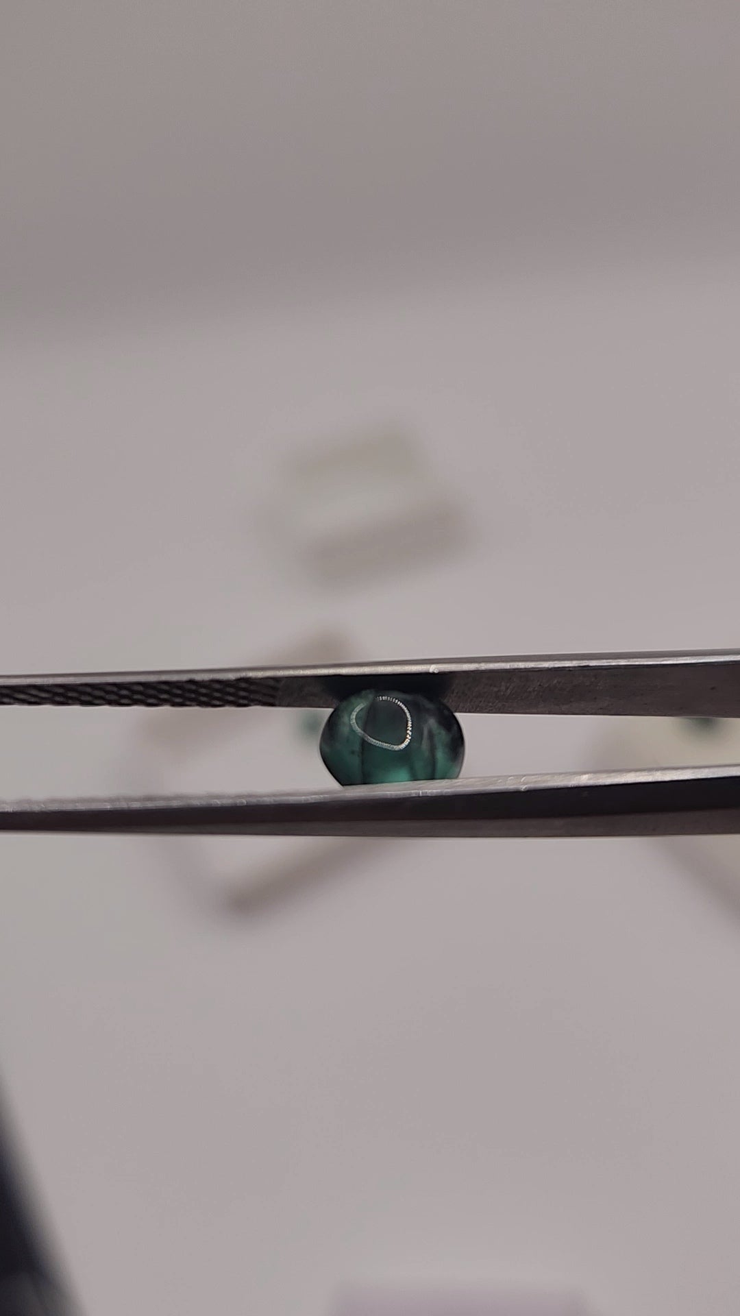 Trapiche of emeralds, cut heart