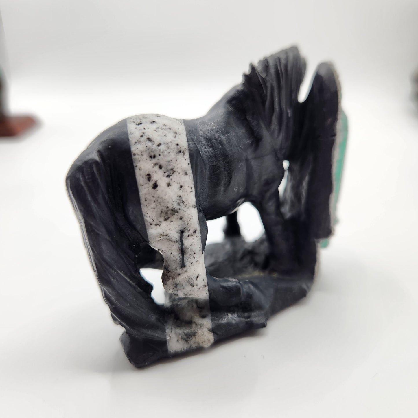 Horse Emerald Sculpture