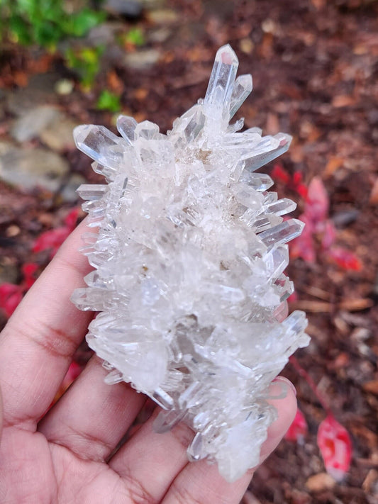 Lemurian quartz from Colombia 108 grm special for meditation, natural quartz, crystal healing, clear quartz wand, cluster quartz, cluster
