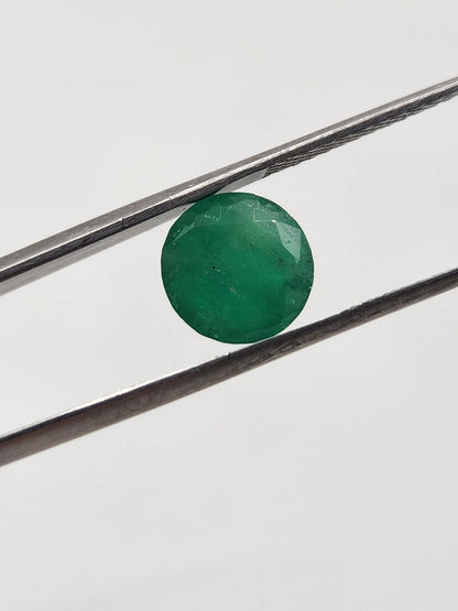 Colombian Natural Emerald,Round Emerald, May birthstone, Emerald jewelry, jewelry design, natural gems, gift, love green, loose emerald