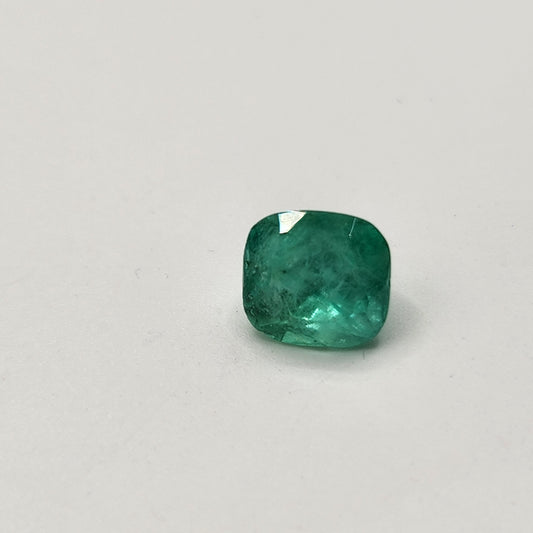 smeralda Colombiana Corte Cushion 2.14ct - Piedra Natural - Esmeralda Colombia. piedra natal de mayo