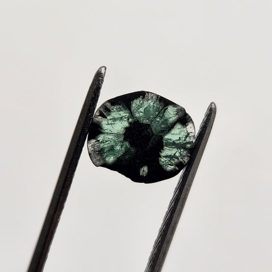 Trapiche Colombian Emerald, rarity gem, natural stone, may birthstone, emerald jewelry, jewelry design, natural gems, love green.