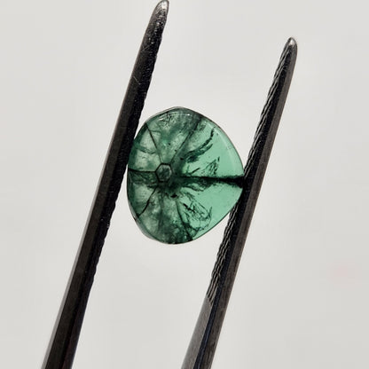 Trapiche Colombian Emerald, rarity gem, natural stone, may birthstone, emerald jewelry, jewelry design, natural gems,  love green.