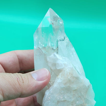 Lemurian quartz from Colombia 301 grm special for meditation, natural quartz, crystal healing, clear quartz wand, cluster quartz, cluster