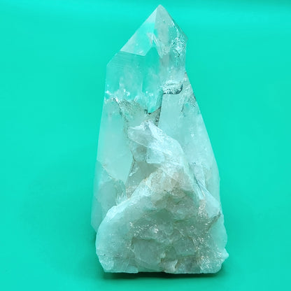 Lemurian quartz from Colombia 301 grm special for meditation, natural quartz, crystal healing, clear quartz wand, cluster quartz, cluster