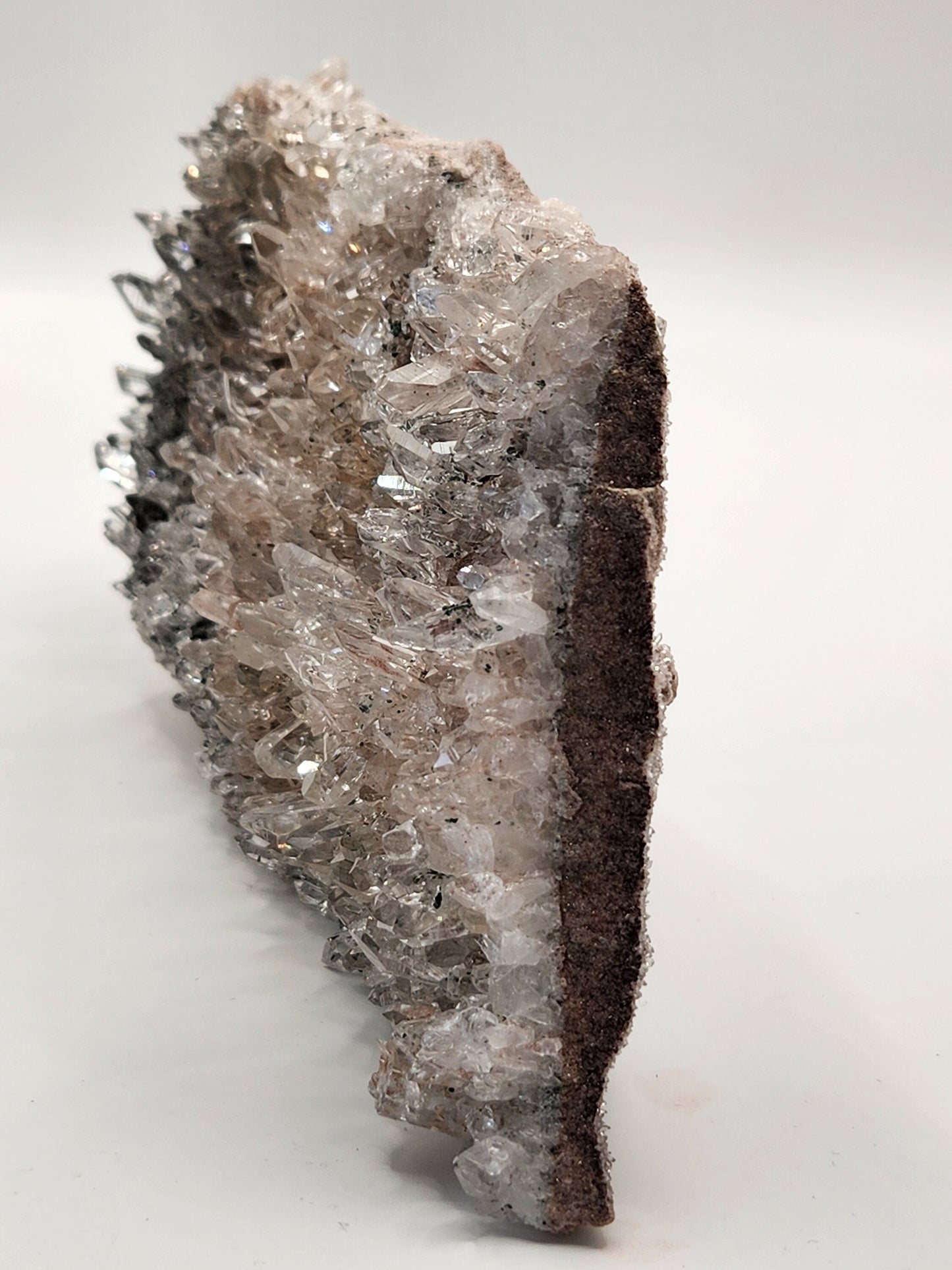 Lemurian quartz from Colombia 871 grm special for meditation, natural quartz, crystal healing, clear quartz wand, cluster quartz, cluster