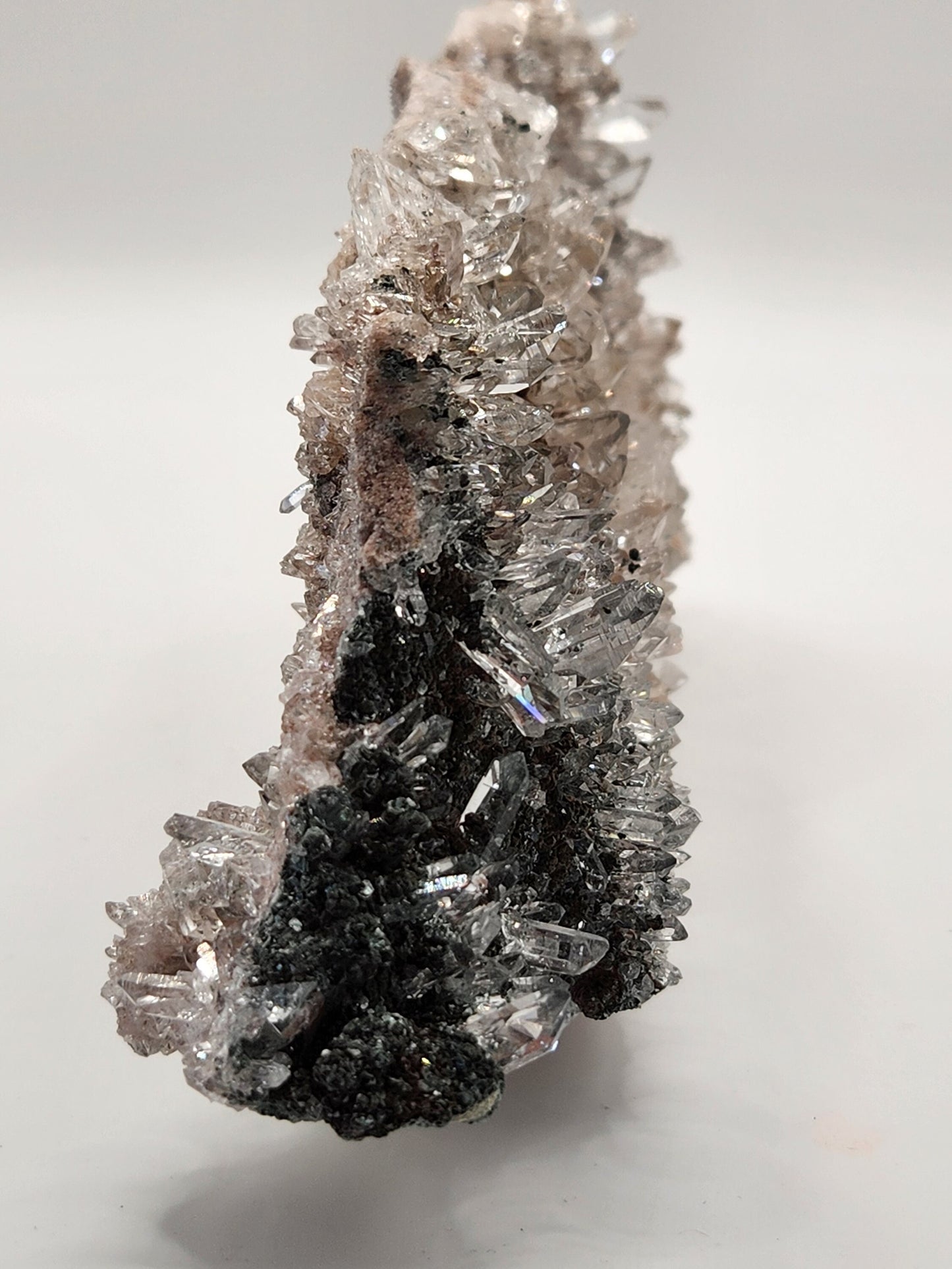 Lemurian quartz from Colombia 871 grm special for meditation, natural quartz, crystal healing, clear quartz wand, cluster quartz, cluster