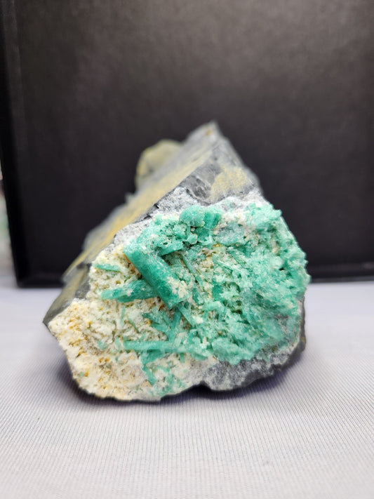 Especimen Esmeraldas Colombianas, regalo especial para coleccionistas, minerales reales, Ganga Esmeralda, Colombiana, piedra de mayo