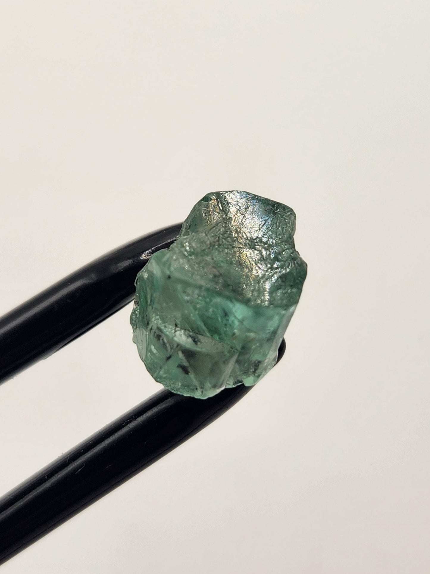 Raw Colombian Emerald from Muzo 11.27 cts, Natural Unpolished Gemstone for Jewelry, Collectors & Investment, macla of emerald, rare mineral