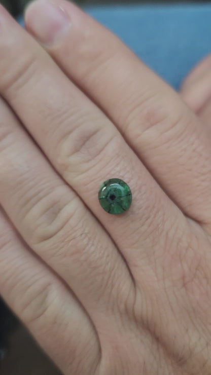 Trapiche of emerald
